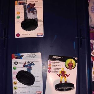 Daredevil Spiderman Captain America!!!